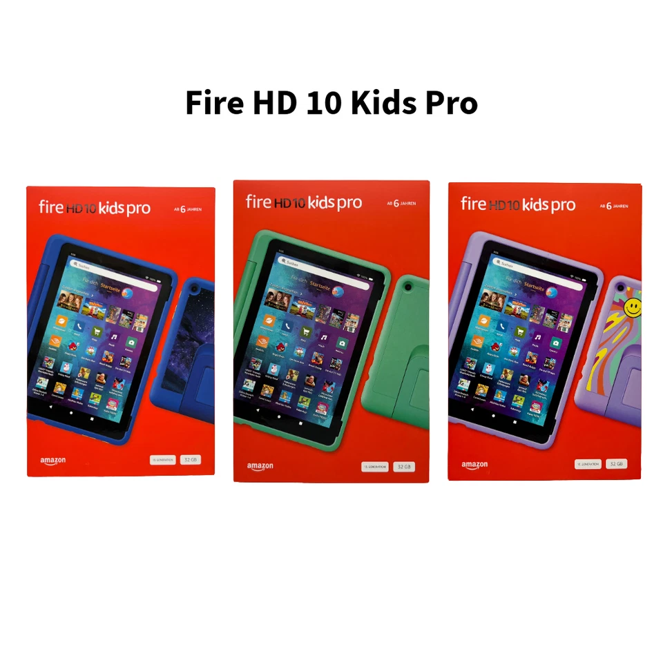 Amazon Fire HD 10 Kids Pro (13. Generation) 32GB, Wi-Fi, 10,1 Zoll