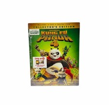 Kung Fu Panda 4 Blu-Ray/DVD/Digital 2024 w Gallery Book  Slipcover NEW Sealed