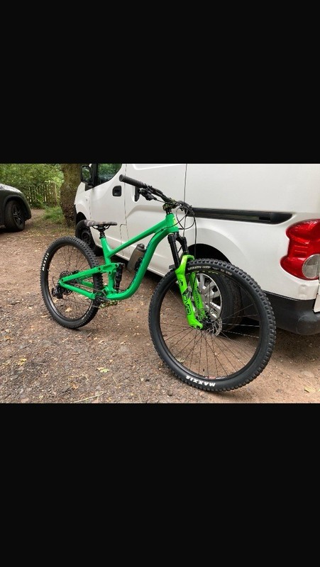 Kona Process 134 Full Suspension Mountain Bike Size Large 