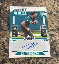 2024 Panini Conteners Conference Ticket Rookie Auto Keilan Robinson #170 RC /75