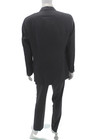 Burberry Mens 2 Piece Suit Gray Striped Wool Classic Size L — photo 5