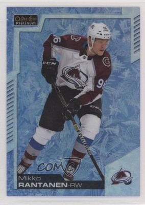 2020-21 O-Pee-Chee Platinum Arctic Freeze 20/99 Mikko Rantanen #125 4rs