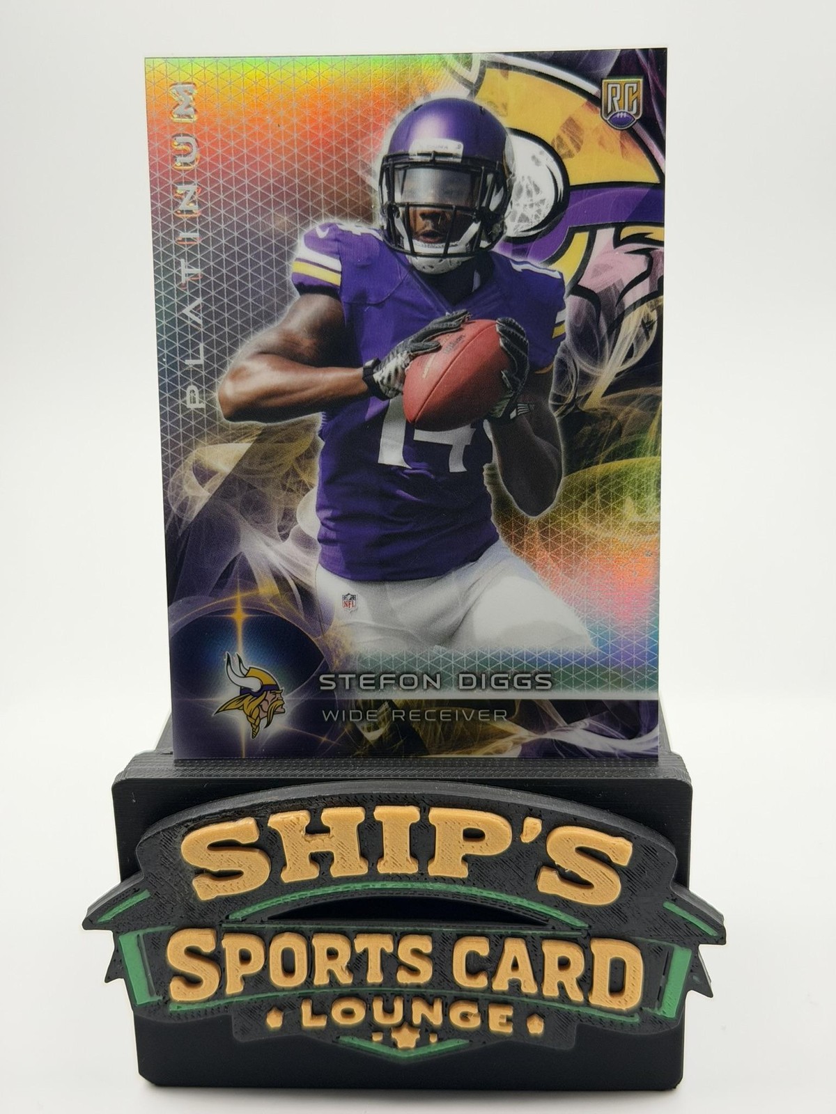 Stefon Diggs Rookie 2015 Topps Platinum #141
