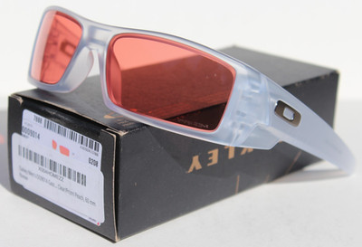 OAKLEY Gascan Sunglasses Matte Clear/Prizm Peach OO9014-C960 NEW