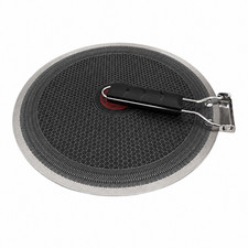 Crepe Pan Honeycomb Roti Tawa Stainless Steel Griddle Gas & Induction 34cm