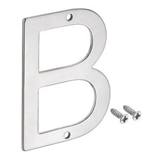 1.97 Inch Stainless Steel House Letter B for Mailbox Hotel Address Door Sign