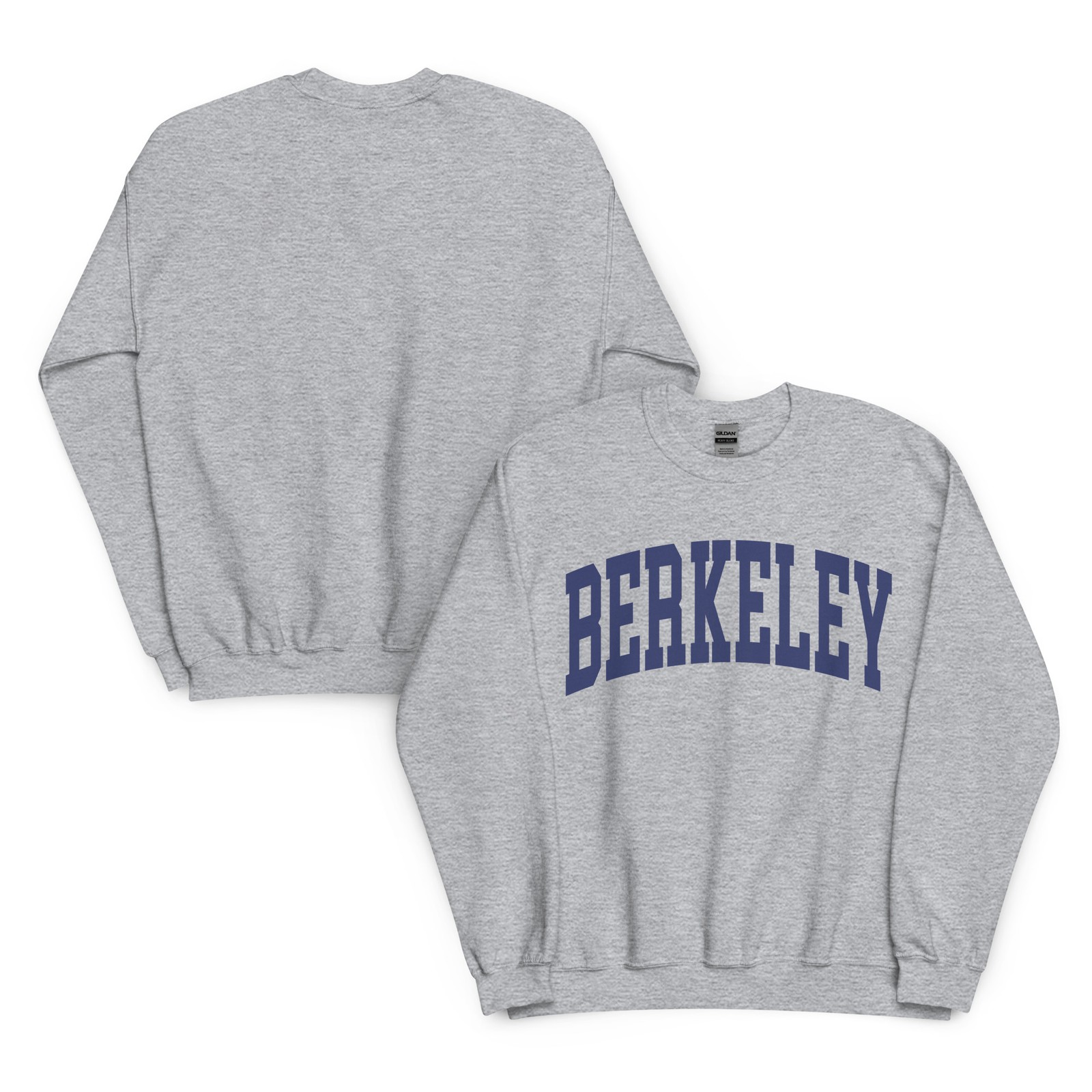Berkeley, California | Crewneck Unisex Sweatshirt - Vintage Style Sweater