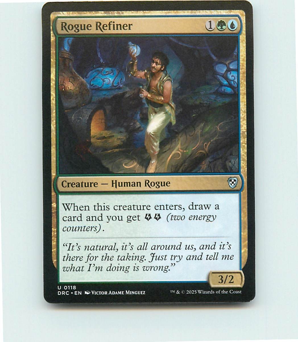 Rogue Refiner U118 MTG Commander: Aetherdrift (DRC)