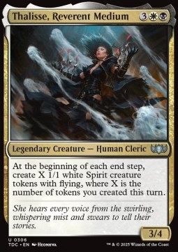 Magic/MTG Thalisse, Reverent Medium TDC-306 Uncommon Englisch Neu