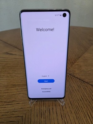Samsung Galaxy S10 -128GB- Prism White (Unlocked) Smartphone - Read Description