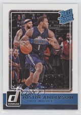 2015-16 Panini Donruss Rated Rookie Justin Anderson #206 4k8