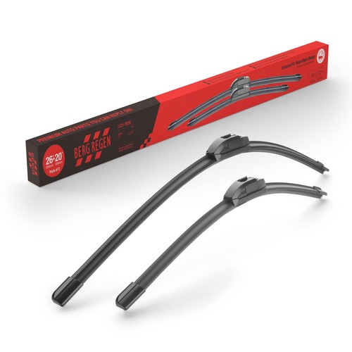 OEM Quality Performance Premium windshield wiper blades 24 and 19,All-Season ...