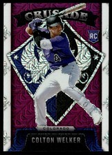 2022 Panini Chronicles Crusade Purple Mojo Colton Welker RC 51/99 #14