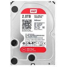 Western Digital Red NAS 2TB WD20EFRX SATA III 64MB 5400RPM 3,5 Zoll