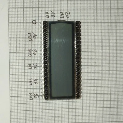 Afficheur LCD part Number  34R3F02KG NOS       Lot 1 pcs         DepF8h22 - Bild 1 von 4