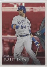 2014 Bowman Platinum Ruby Jose Bautista #33 r0r