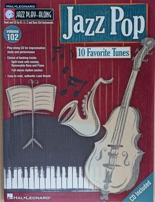 Jazz Pop 10 Favorite Tunes Vol. 102 Hal Leonard Jazz Play-Along w/  CD