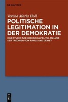 Politische Legitimation In Der Demokratie Verena Maria Holl