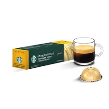 Nespresso Vertuo Starbucks Blonde Espresso Roast Double Espresso 60/120 Caps