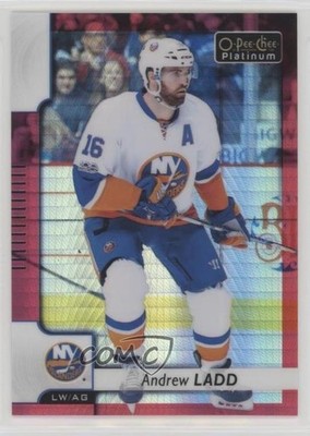 2017-18 O-Pee-Chee Platinum Red Prism 101/199 Andrew Ladd #126 7l6