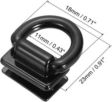 Metal Bag Connector with D Ring, Purse Bridge Hanger Buckle with Screws Purse...