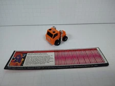 Transformers G1 Vintage Mini Vehicle Huffer Pre Rubsign Complete with Tech Spec
