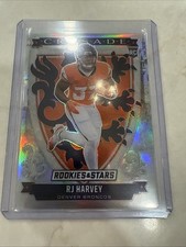 2025 Panini Rookies & Stars - Crusade RJ Harvey #26 Silver Prizm (RC)