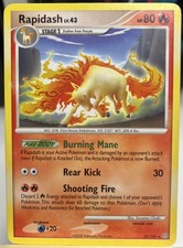 Rapidash Stormfront Rare Pokémon TCG 22/100 Diamond & Pearl NM on eBay