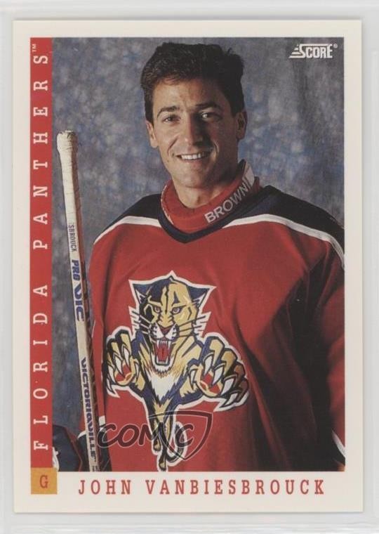 1993-94 Score Canadian John Vanbiesbrouck #492 0h81