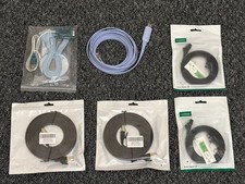 Ethernet cable sets, you get 6 cables high speed 3M, 2M, 1.5M