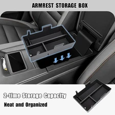 For 2024-2025 Acura ZDX Accessories Interior Armrest Storage Box Tray Organizer