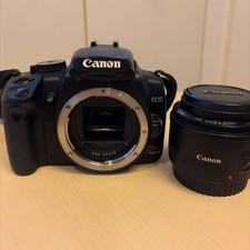 Canon EOS Kiss Digital X Camera EF 50mm 1.8 II Lens, Battery Charger From Ja