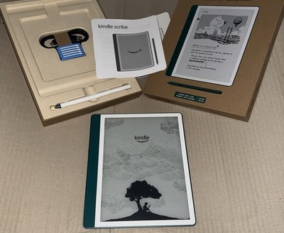 Amazon Kindle Scribe (64 GB) eReader Jadegrün  Mit Premium-Eingabestift *NEU OVP