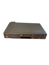Samsung DVD-V3650 4 Head Hi-Fi DVD VCR Combo Dual Deck Silver Only VCR Read