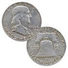 90% Silver Franklin Half Dollar Average Circulated Random Date