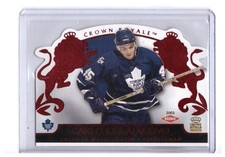 Carlo Colaiacovo 2002-03 Crown Royale Rookie Red Parallel Card #138 /350