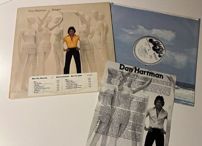 DAN HARTMAN Images - 1976 ''Advanced Promotion'' white label promo w/hype insert