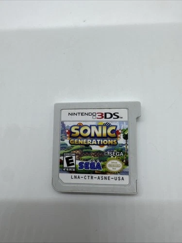Sonic Generations (Nintendo 3DS, 2011) Cartridge Only/Authentic Tested