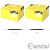 2X Triscan Bremsschlauch BremsschlÄUche Hinten AußEn Passend FüR Audi A4