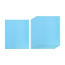 50 Pcs Sticker Paper for Printer 50 Pcs Full Sheet A4 Sticker Labels Blue