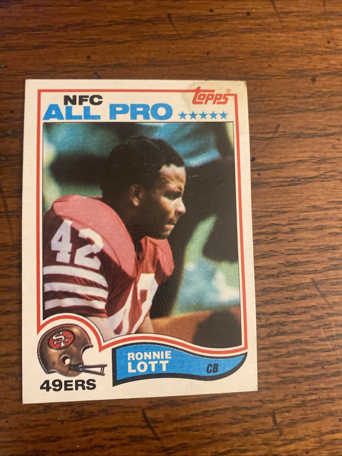 1982 Topps - Ronnie Lott #486 (RC)