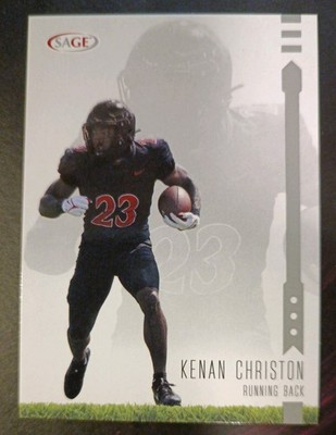 Trading Card Football NFL Kenan Christon Jackson State Tigers 2025 Sage