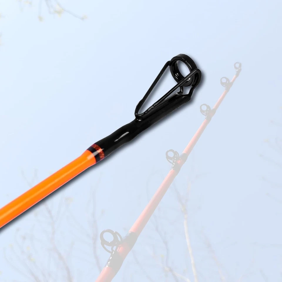 Удилища для ловли сома, удочка для ловли сома 2 штуки, отливка/вращение для ловли сома средней тяжести - Изображение 4 из 4