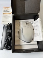 Logitech MX Master 3S Wireless Mouse Gray - Tested - Working - No Dongle