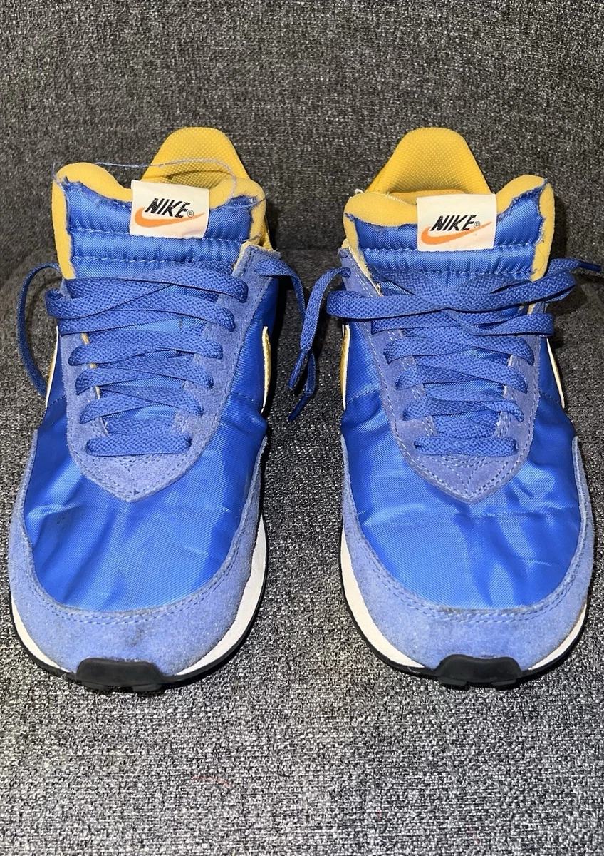 Nike Waffle Trainer 2 Medium Blue University Gold for Sale
