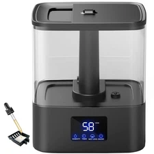 Humidifier for Bedroom, 2.2L Ultrasonic Cool Mist, Easy Clean Freely Adjust t...