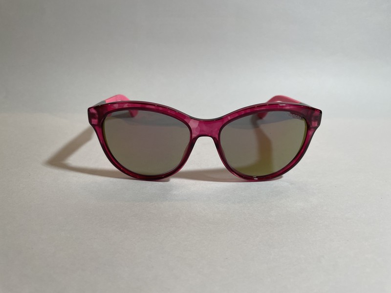 Authentic Carrera 5011S 8GWE2 Pink Plastic Womens Sunglasses Grey Mirrored