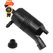 SYudwen Front Windshield Washer Pump with Grommet, Compatible With Chevy,...