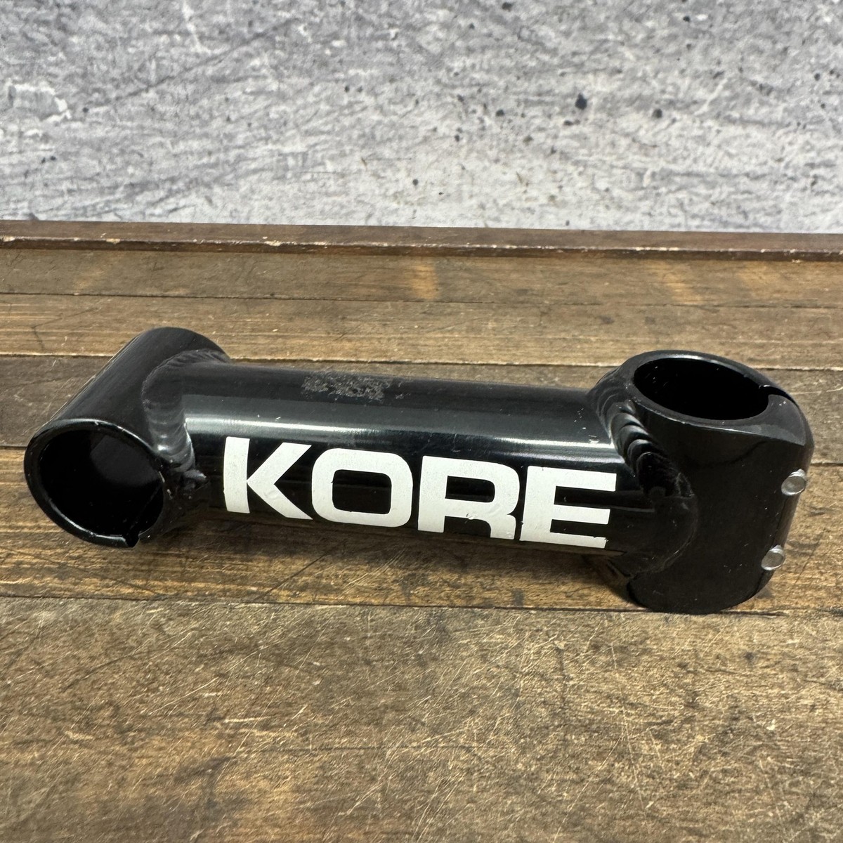 KORE ELITE ステム made in usa 希少 美品 old mtb Vintage KORE Bike Stem 1in Threadless NOS 25.4 Clamp 120 7° Black