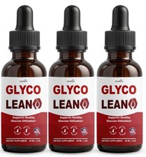 3 Pack Glyco Lean Drops, GlycoLean Premium Liquid Drop Supplement